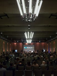 Eröffnung der Influencer Marketing Konferenz INREACH 2017 in Berlin.
