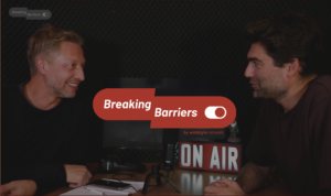 Moritz Jungmann bei Breaking Barriers, mit Steve Nitzschner